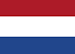 Bandeira da Holanda em vermelho, branco e azul